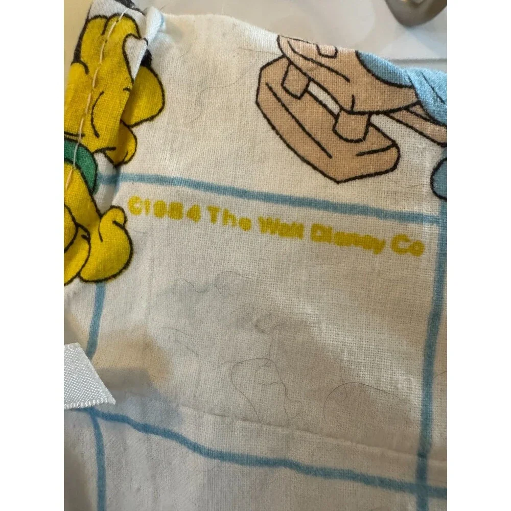 Vintage Dundee Disney Baby Diaper Stacker Mickey Minnie Pluto Daisy Duck 1984 US